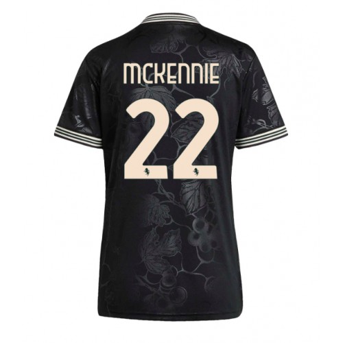 Fotbalové Dres Juventus Weston McKennie #22 Dámské Alternativní 2025-26 Krátký Rukáv